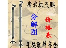 點擊查看詳細信息<br>標題：氣腿式鑿巖機氣腿分解圖 氣腿配件 支腿配件 FT160系列氣腿配 閱讀次數(shù)：226